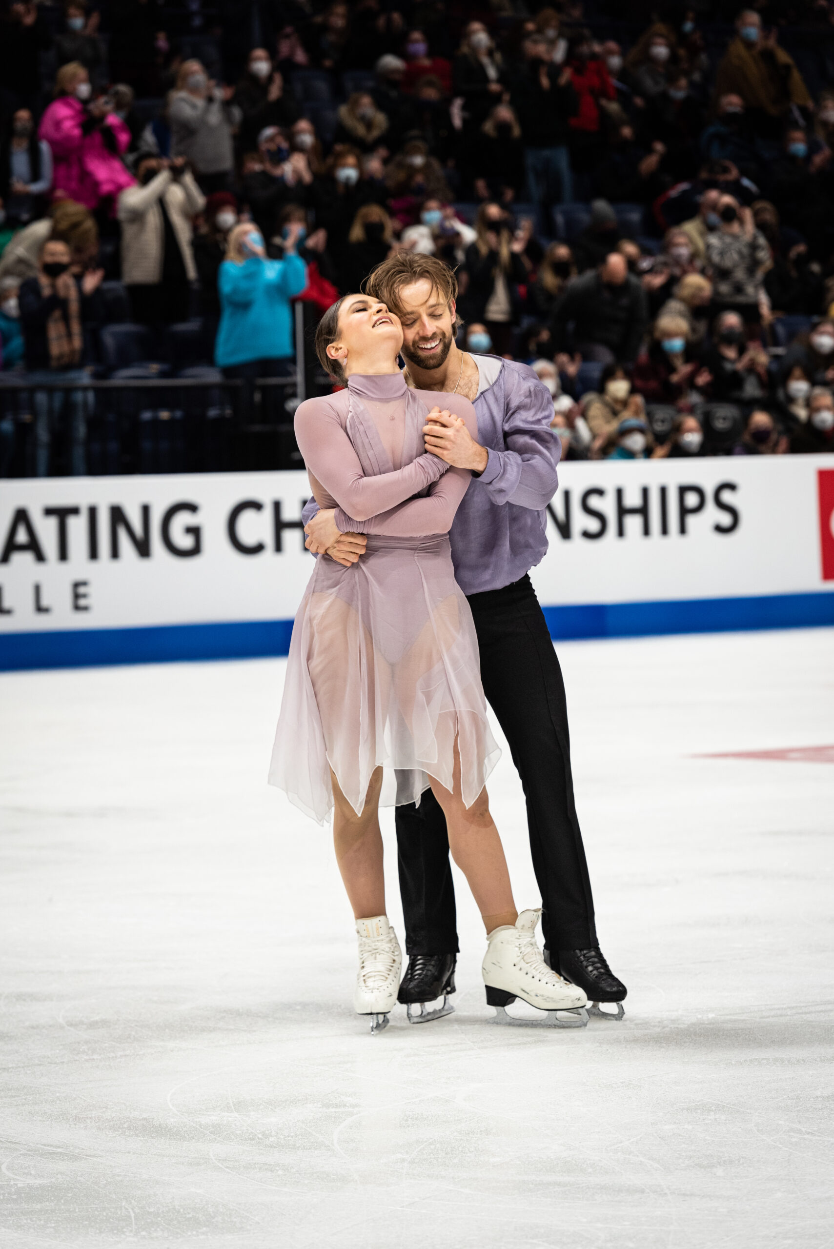 Kaitlin Hawayek and Jean-Luc Baker Nasvhille 2022 US Figure Skating