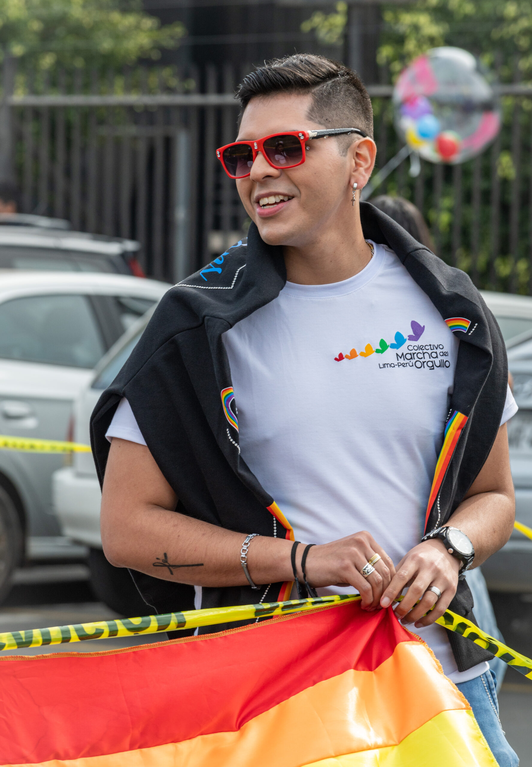 Pride in Peru lima gay man handsome orgullo