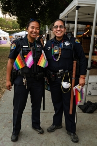 Victoria Fermin and Maria Mendez San Jose police officers San Jose Pride 2021-0074-2