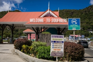 Welcome-sign-ev-charging-Drive-to-Soufriere-saint-lucia-4544
